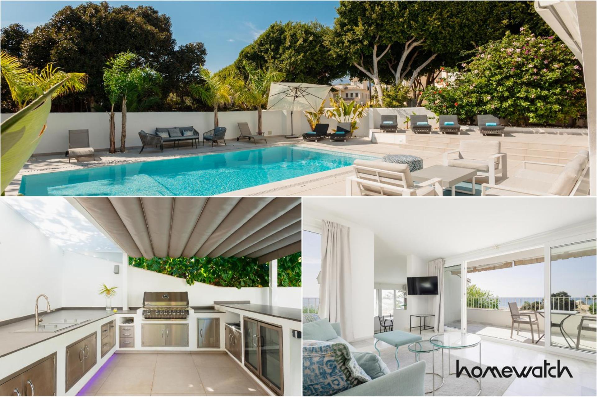 Holiday home 6 Bedroom Villa, With Heated Pool And Sea Views, Next To The Of Costabella Marbella